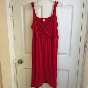 Red wrap dress. Size XL.